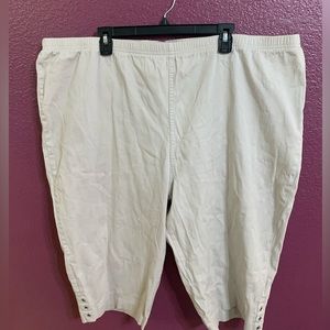 Everyday Fit, size 3X, cream colored cotton